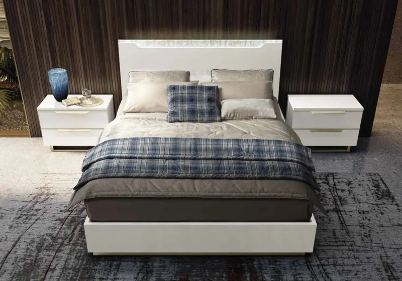 Chambre complète modern blanc LADY