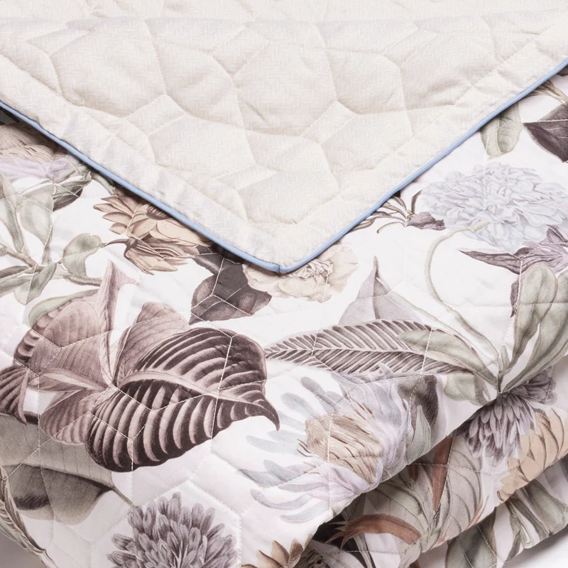 Couvre-lit - Garden Taupe grand