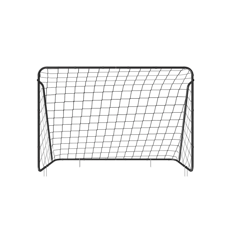 Cage de football pour enfant filet de football montage rapide pour jardin cour parc plage tubes en fer filet en pe noir szq300bk 12_0001993