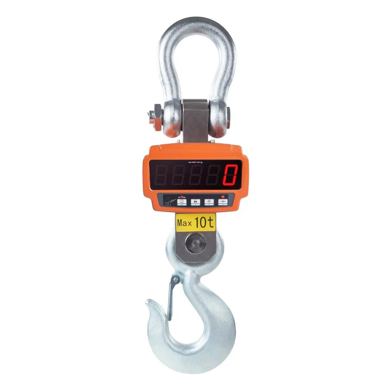 Crochet peseur industriel professionnel 10t / 2kg - avec télécommande 3414112