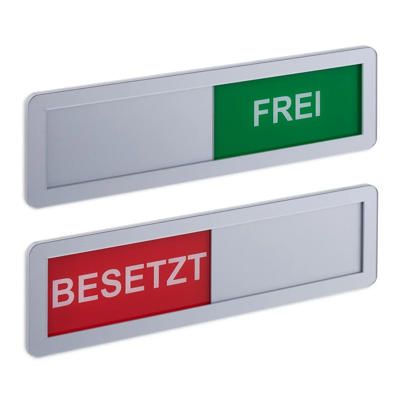 Lot de 2 panneaux coulissants pour toilettes salle de bain confort intimité en acrylique rouge 13_0010766