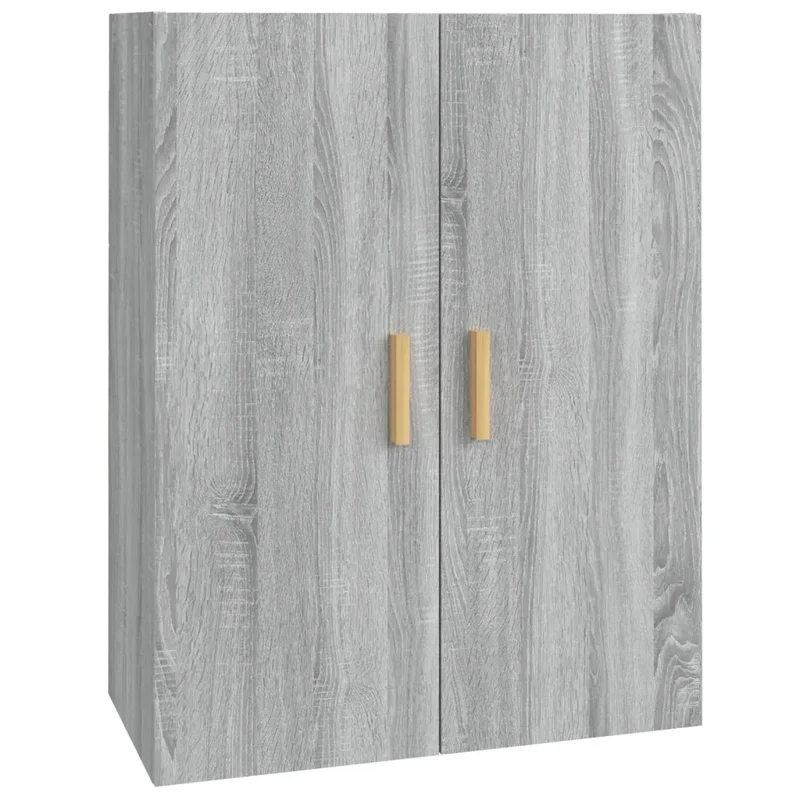 Armoire murale suspendue rangement 69,5 x 34 x 90 cm en bois d'ingénierie sonoma gris 02_0048313