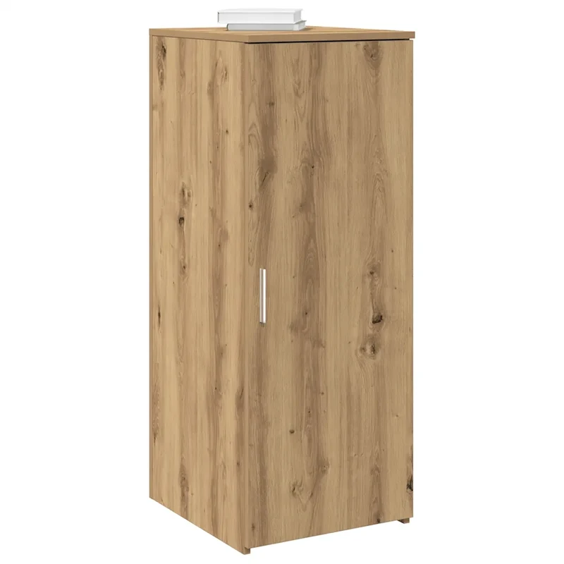Armoire de rangement polyvalente compacte 40 x 45 x 103 cm facile à assembler en bois d'ingénierie chêne artisanal 02_0051211