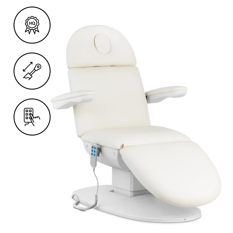 Fauteuil esthétique hydraulique 150 kg blanc 14_0009001