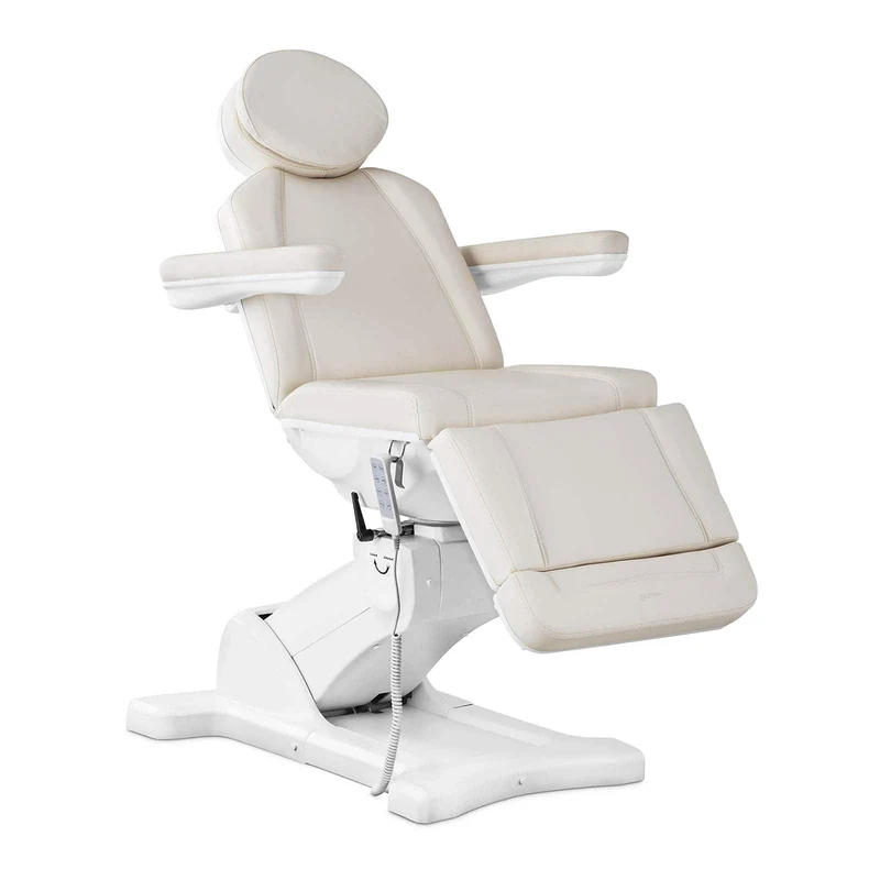 Fauteuil esthétique capacité de charge de 150 kg écru blanc 14_0007792