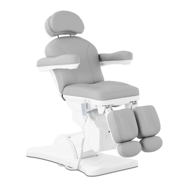 Fauteuil de podologie et pédicure esthétique beauté chaise soin siège charge maximale de 150 kg. gris 14_0007786