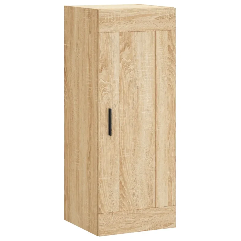 Armoire murale élégante rangement 34,5 x 34 x 90 cm en bois d'ingénierie chêne sonoma 02_0048958