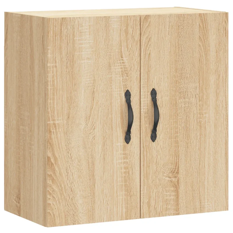 Armoire murale rangement pratique chêne sonoma 60 x 31 x 60 cm en bois d'ingénierie 02_0048799