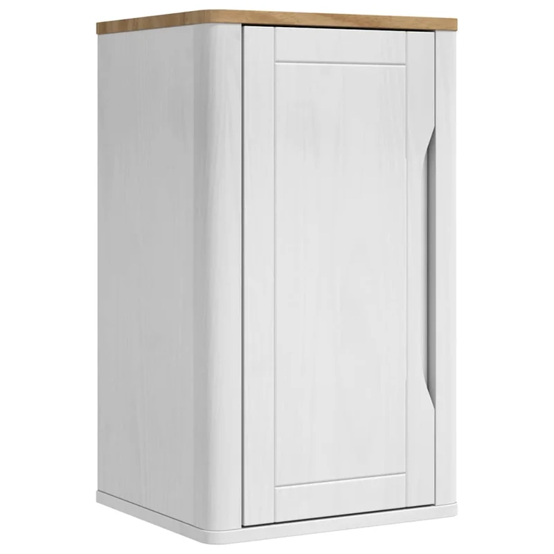 Armoire murale de salle de bain moderne rangement 35 x 30 x 60 cm en bois de pin blanc 02_0058948