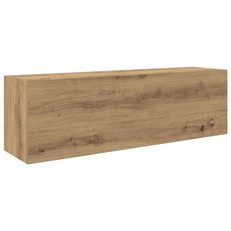 Armoire murale de salle de bain design pratique 100 x 25 x 30 cm meuble multifonctionnel en bois d'ingénierie chêne artisanal 02_0051292