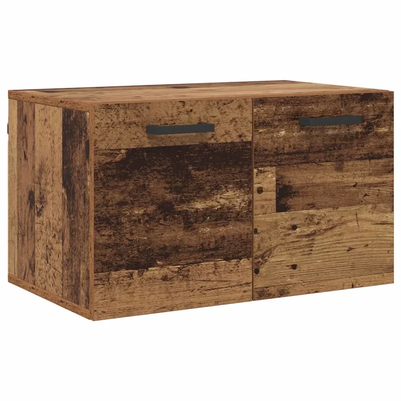 Armoire murale moderne rangement salle de bain 60 x 36,5 x 35 cm en bois d'ingénierie bois ancien 02_0052494