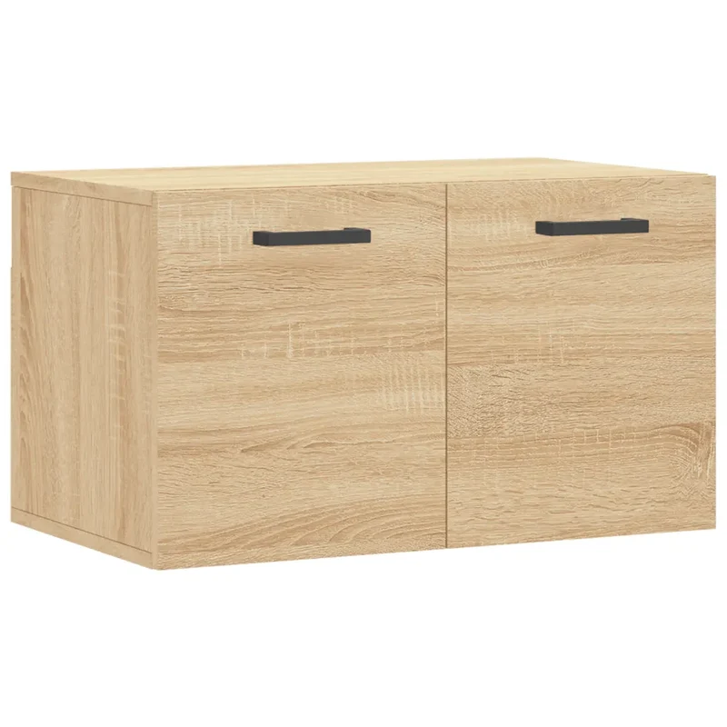 Armoire murale moderne rangement pratique 60 x 36,5 x 35 cm en bois d'ingénierie chêne sonoma 02_0048839