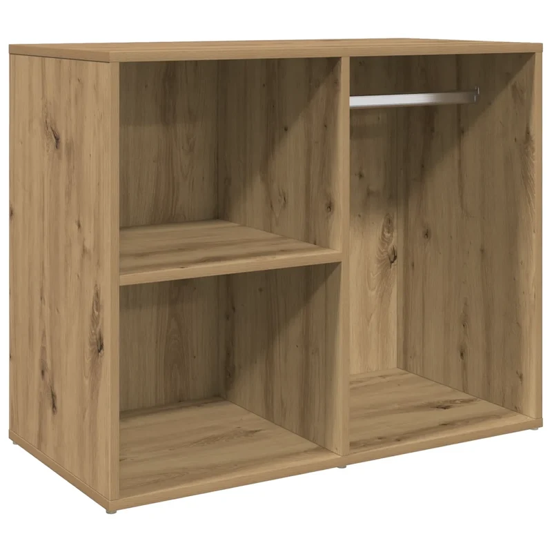 Armoire de dressing moderne avec espace de rangement pratique 80 x 40 x 65 cm en bois d'ingénierie chêne artisanal 02_0051011