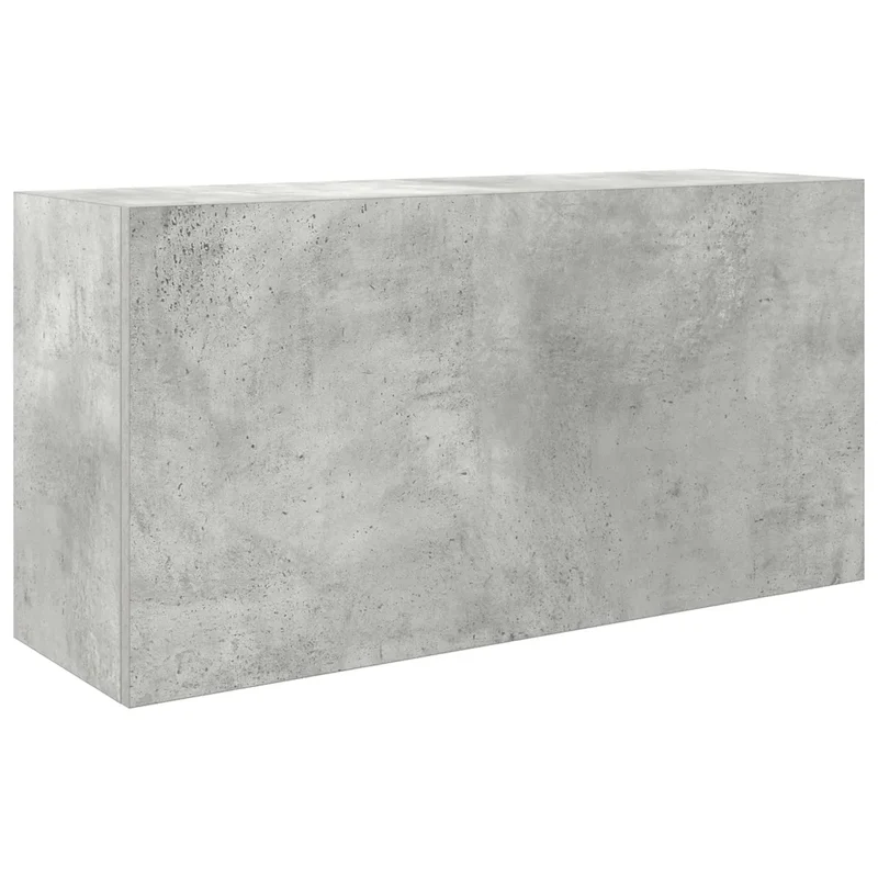 Armoire murale de salle de bain design pratique 80 x 25 x 40 cm en bois d'ingénierie gris béton 02_0051280