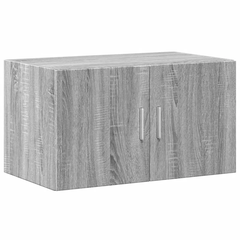 Armoire murale espace de rangement pratique 70 x 42 x 40 cm en bois d'ingénierie sonoma gris 02_0049502