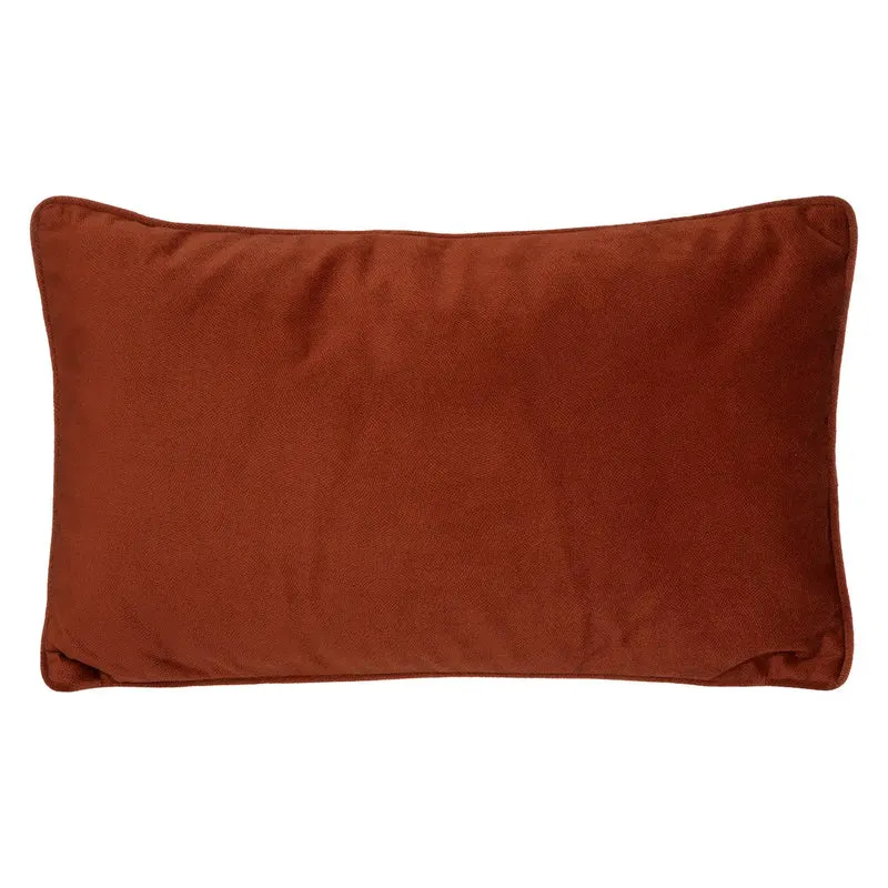 Coussin Lilou Rose terracotta, 30x50 cm