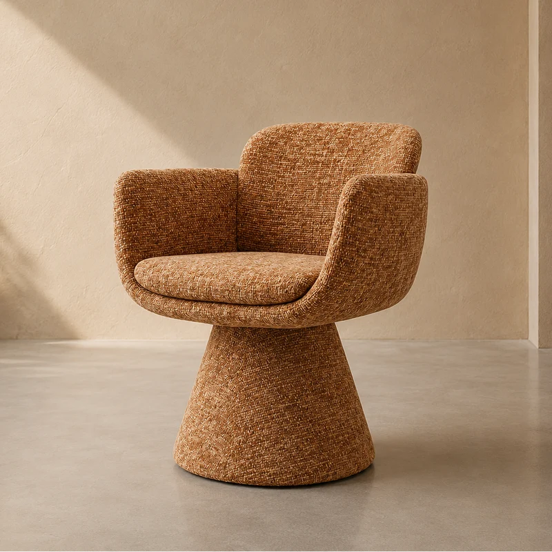 Fauteuil Pivotant Lexi Ambre