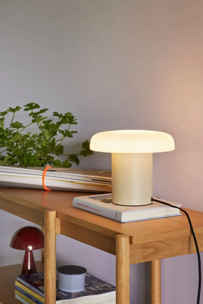 Lampe de table Ateliers Sable/Blanc