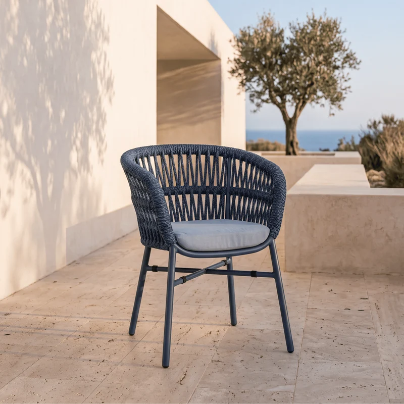 Chaise Mattea Bleu