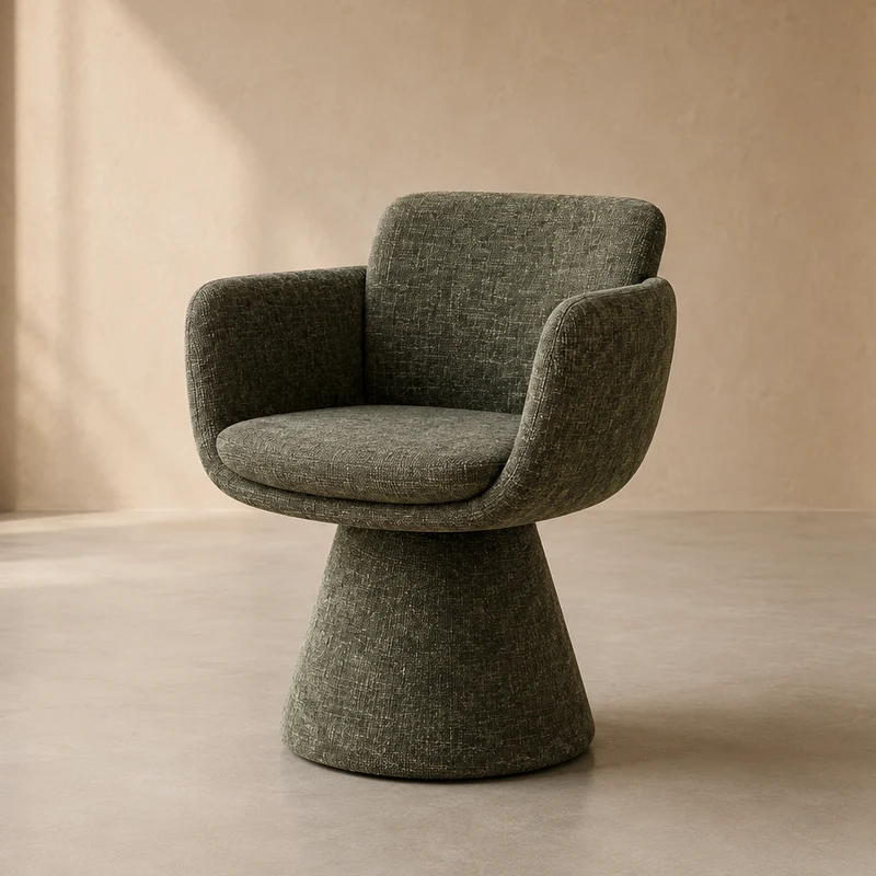 Fauteuil Pivotant Lexi Kaki