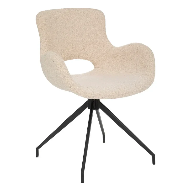 Fauteuil Kale Blanc ivoire