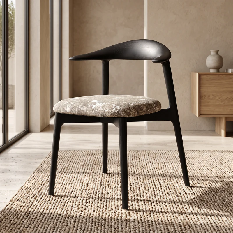 Chaise TORTUGA noir