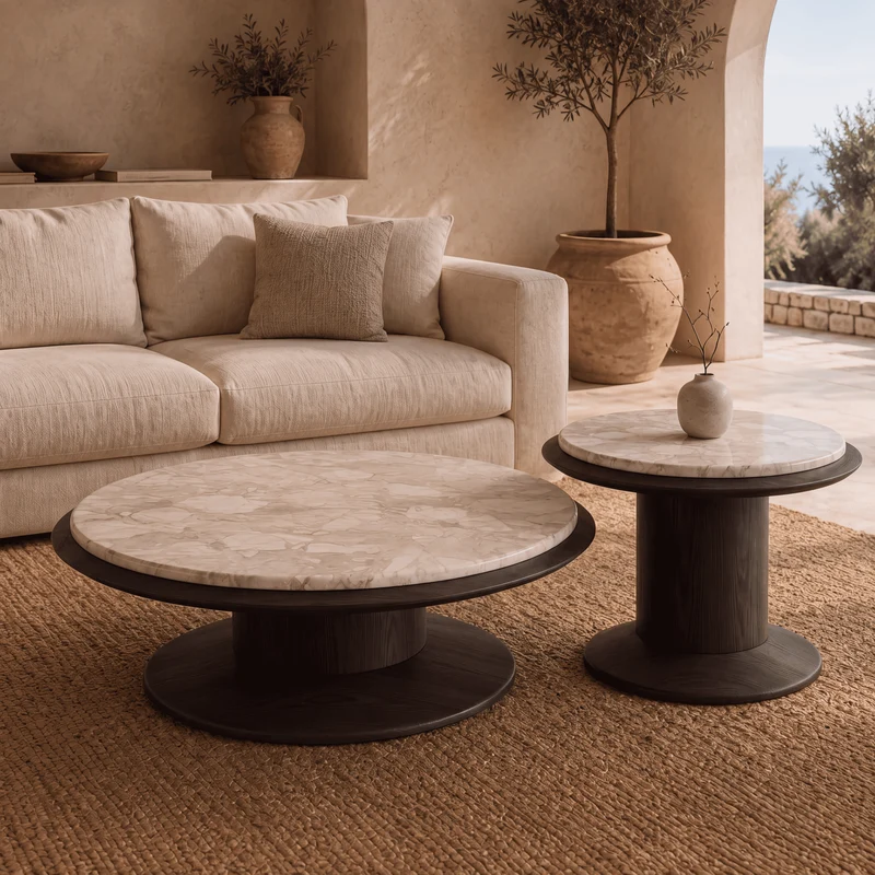 Duo de tables basses Elysia