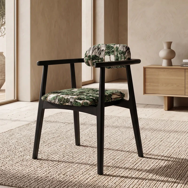 Chaise FOREST noir