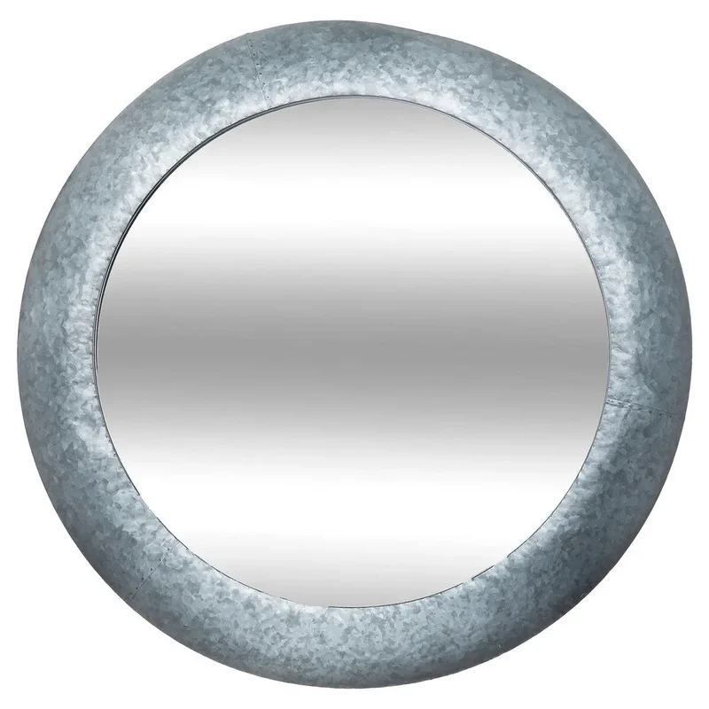 Miroir rond Lewis Argent, D.70 cm