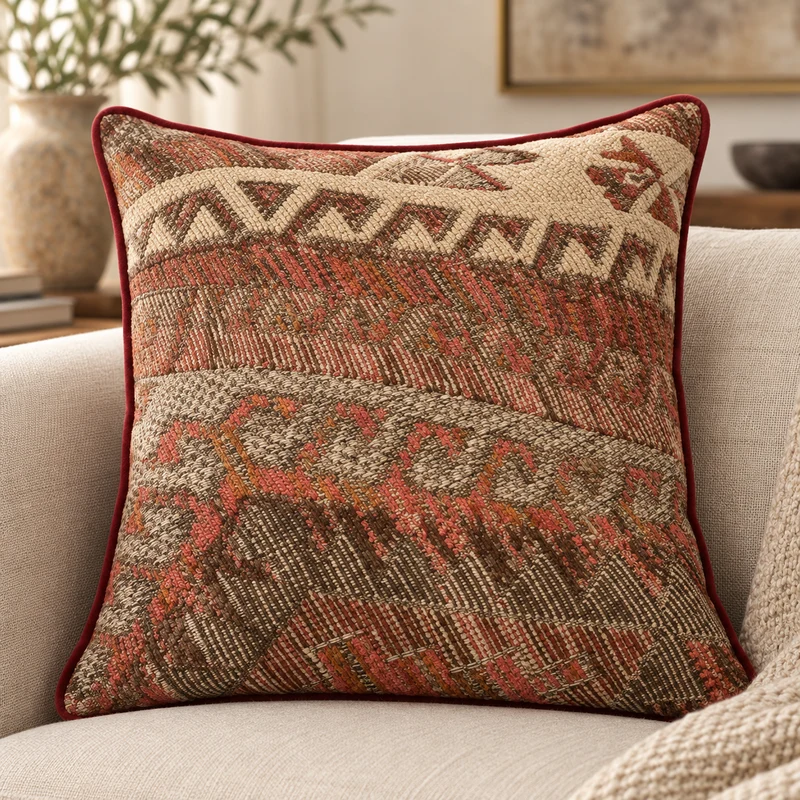 Coussin Kilim Sienna - Homa Home 50x50