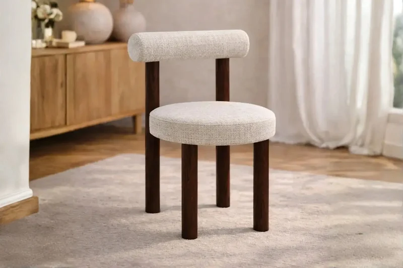 Chaise de salle à manger RINA - 50 x 50 cm - Par Lot de 2