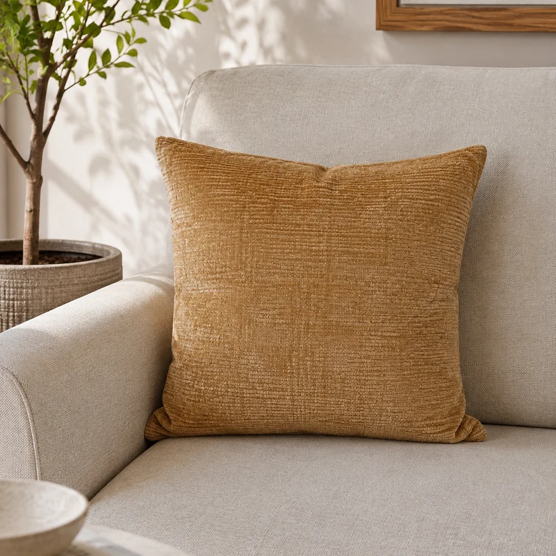 Coussin Sienne 40x40