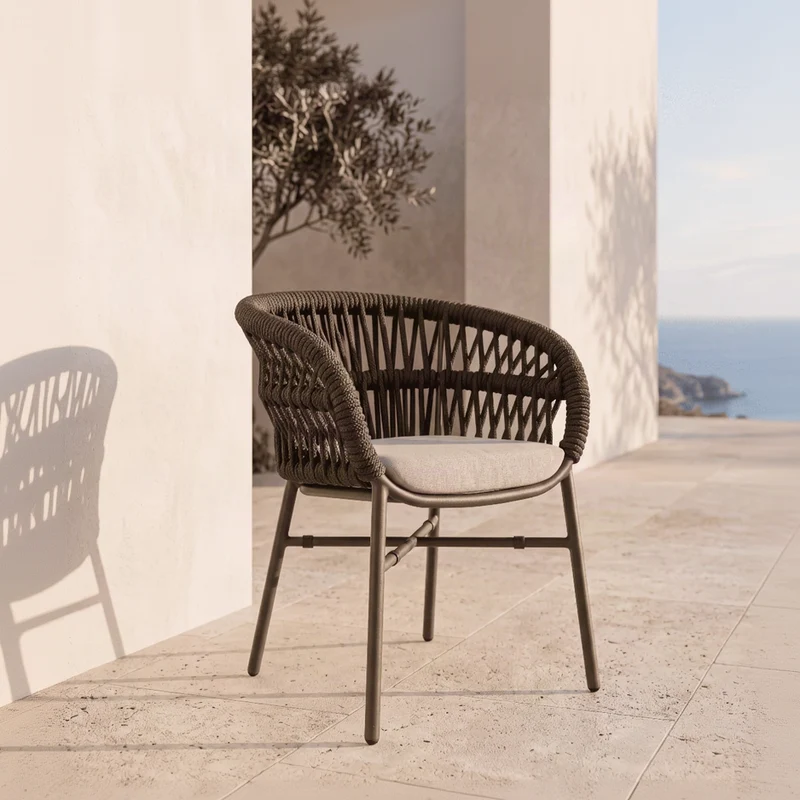 Chaise Mattea Verte foncé