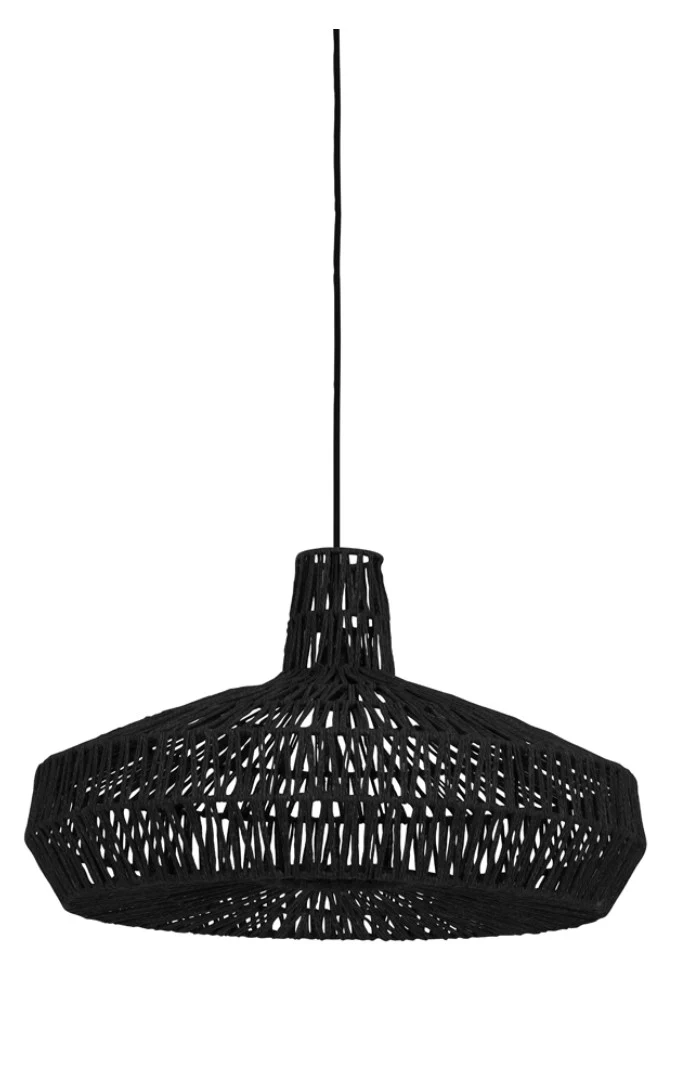 Suspension Mina noir