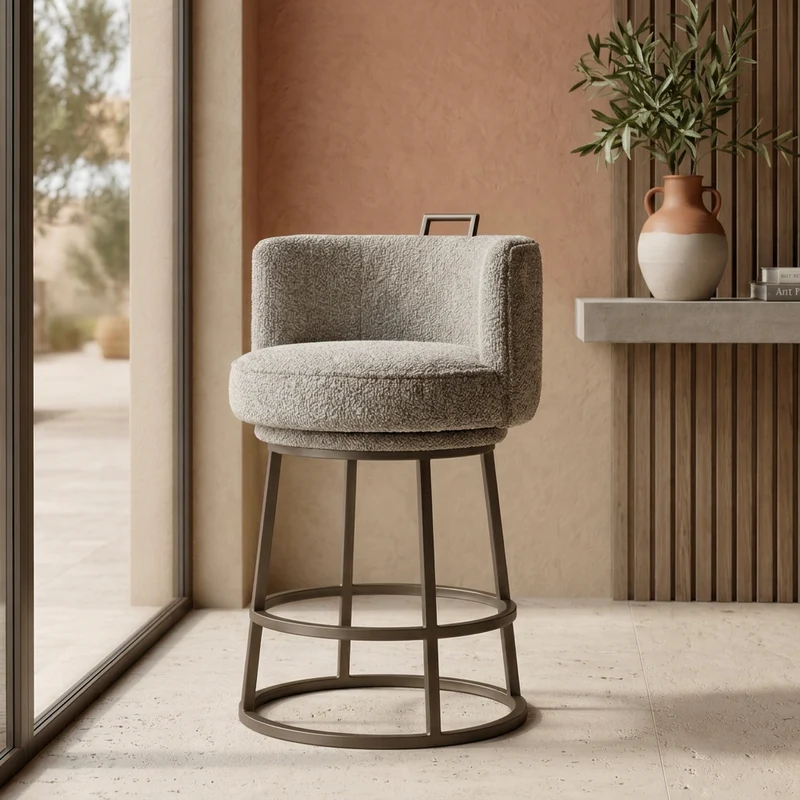 Tabouret DANA Bouclette