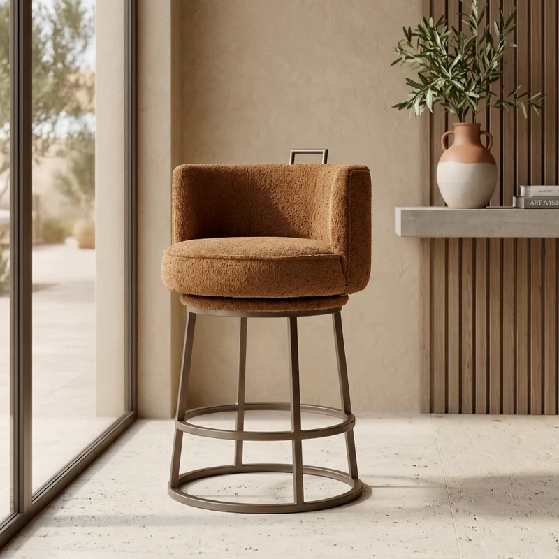 Tabouret DANA Camel
