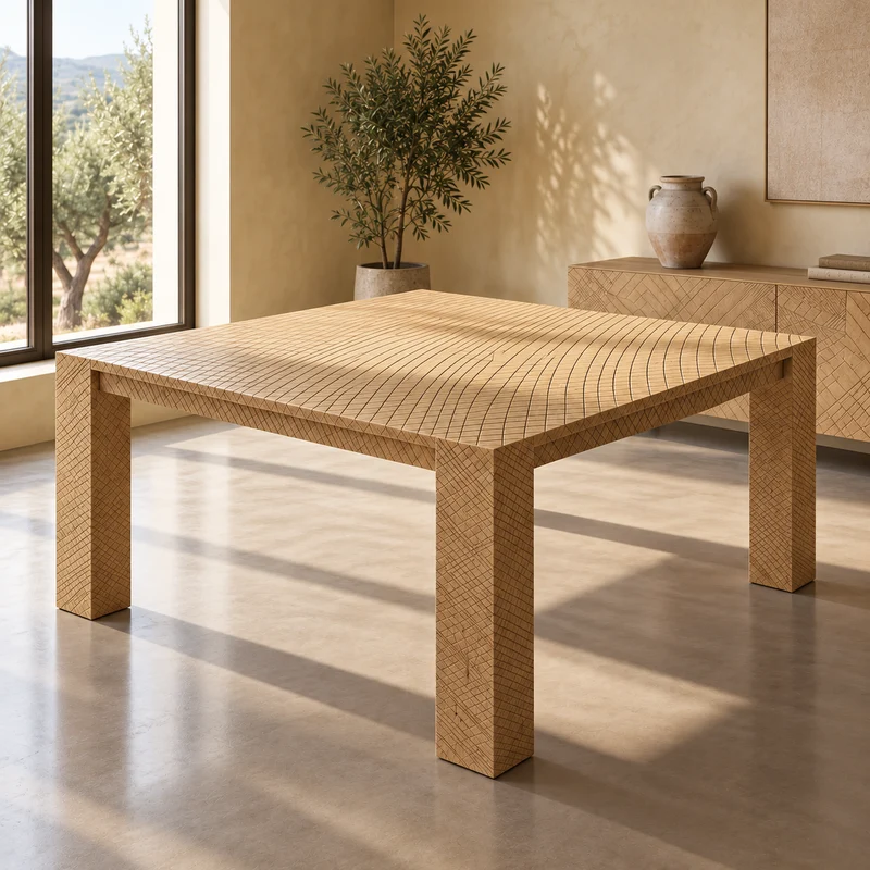 Table à manger carré Romy