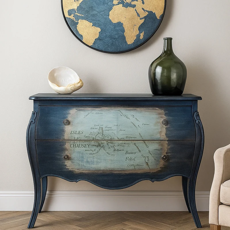 Commode Mappemonde