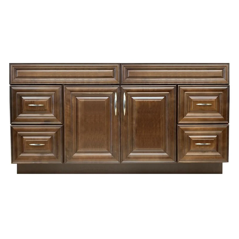 72 inch Solid Wood Single Sink Bathroom Vanity Cabinet Only DWC72D (CLEARANCE SALE)