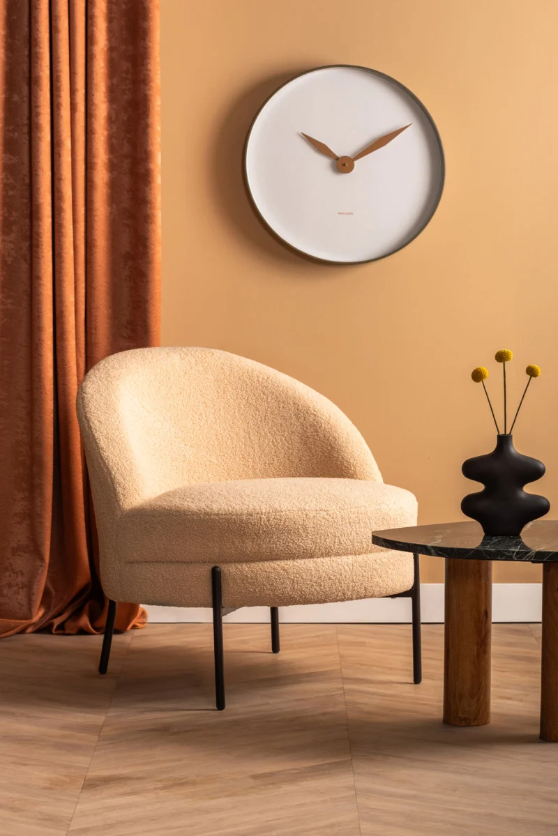 Fauteuil Noble Teddy Curl Present Time