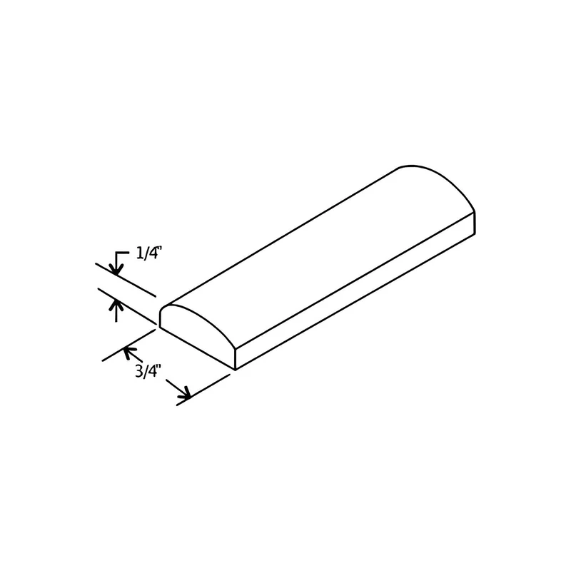 BAM Slim Shaker Wood Batten Moulding