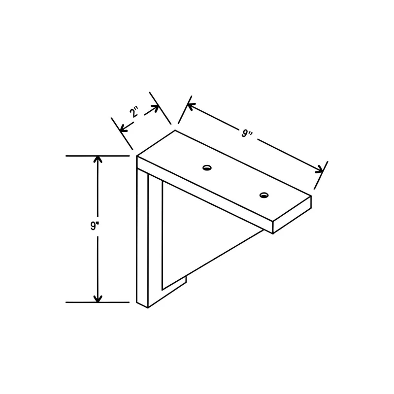 CB9 Slim Shaker White Corbel