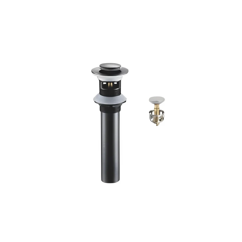 Matte Black Vanity Pop-up Drain CZVD-03BL