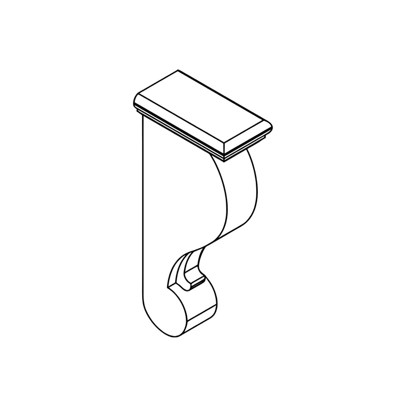 CBT Grey Shaker Corbel