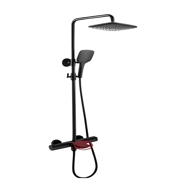 Matte Black Hang Up Shower CM70005MB
