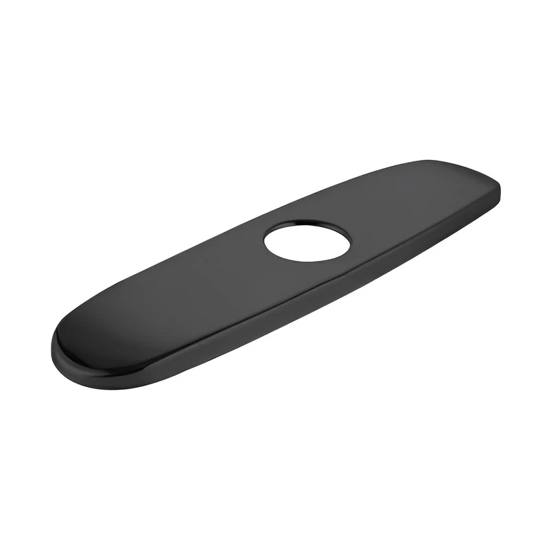 8 Inches Matte Black Sink Hole Cover Plate HT-6079MB