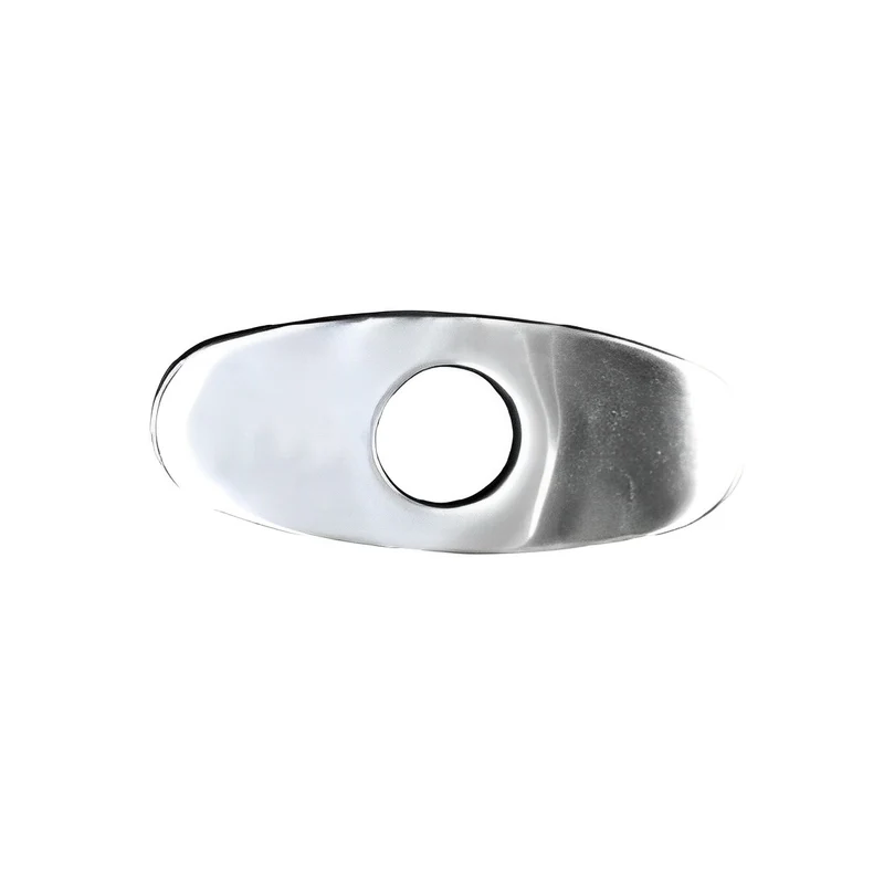 4 Inches Polished Chrome Sink Hole Cover Plate HT-6078PC