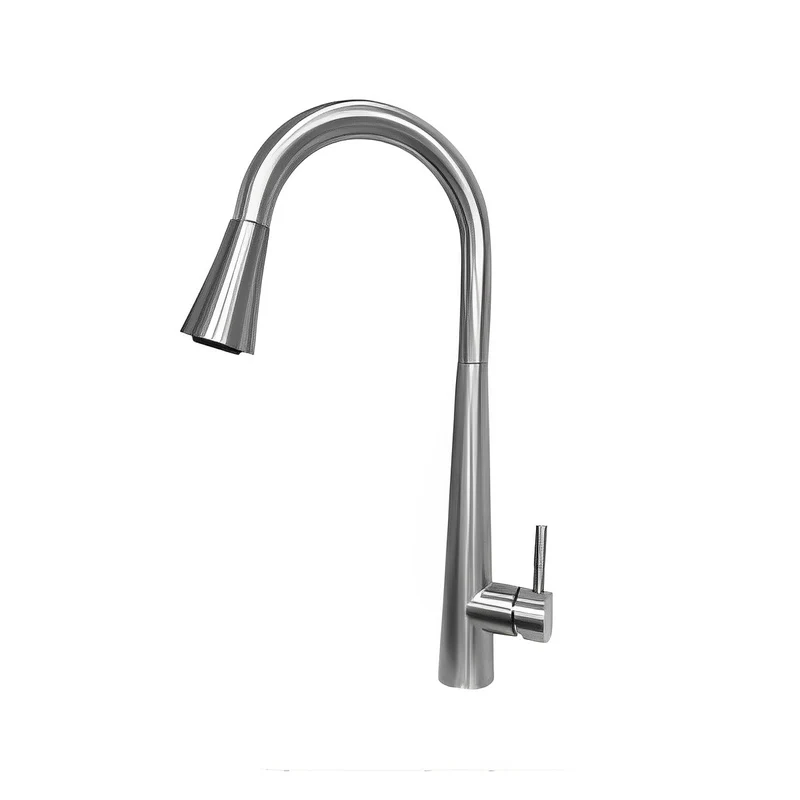 Brushed Nickel Single Handle Kitchen Faucet CM55040BN