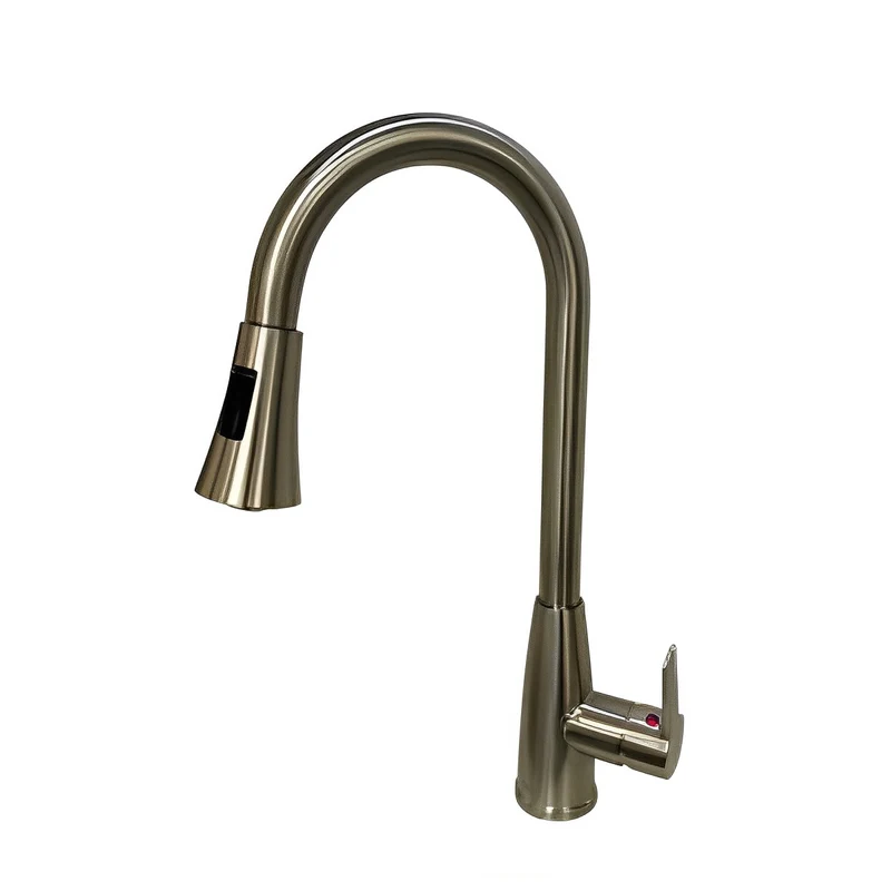 Brushed Nickel Single Handle Kitchen Faucet CM2072BN