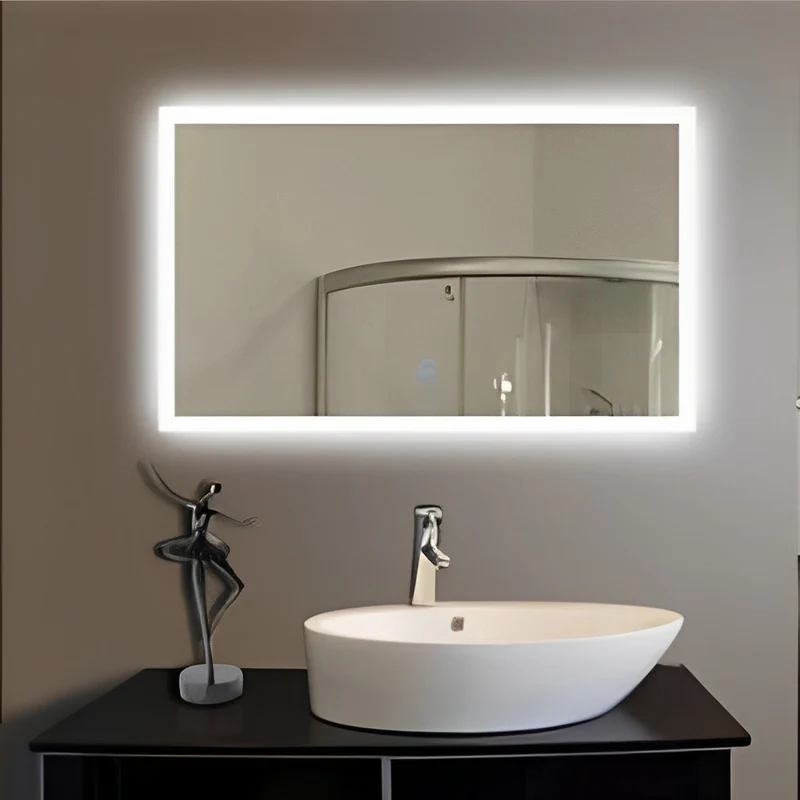 48" Horizontal Hanging Mirror with LED Light MSL-318